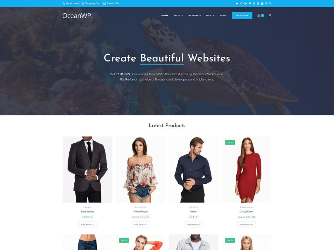 OceanWP WC Vendors