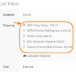 shipping rates