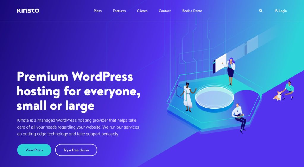 kinsta-home-page - WC Vendors the Kinsta homepage