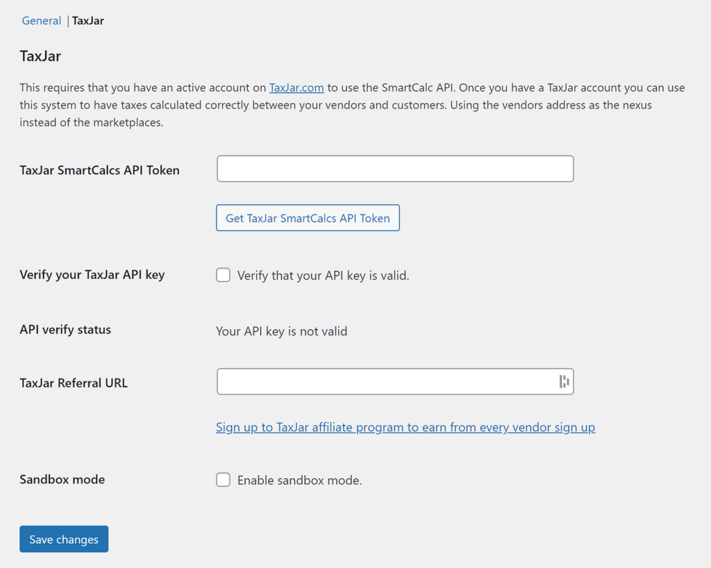 TaxJar grants you versatile marketplace tax options