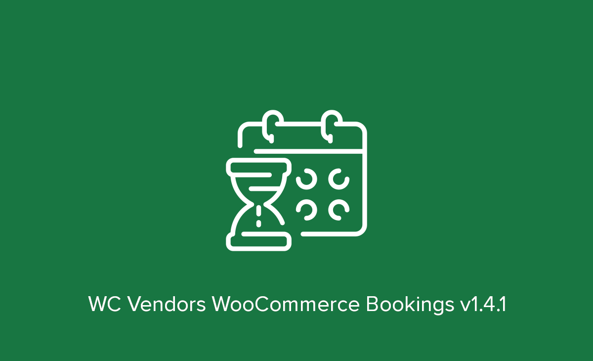 WC Vendors WooCommerce Bookings v1.4.1 Released