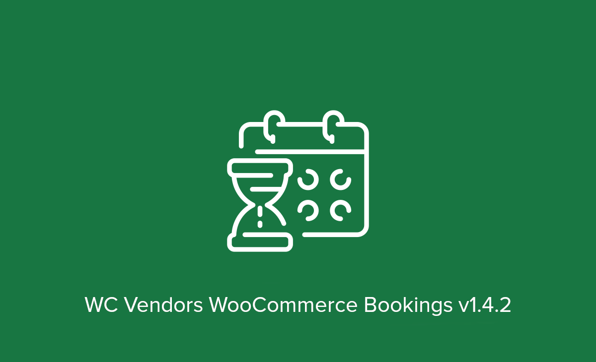 WC Vendors WooCommerce Bookings v1.4.2
