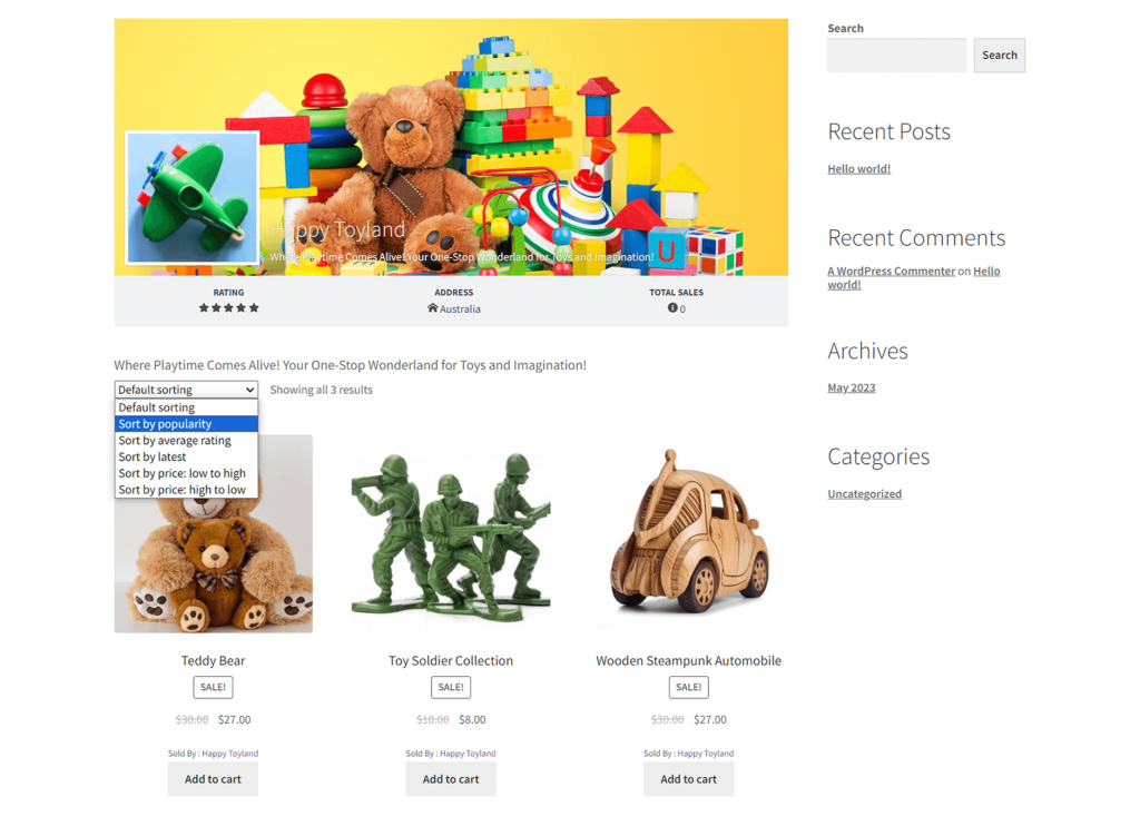 Happy Toyland - You must prioritize user experience to create a great multi-vendor marketplace