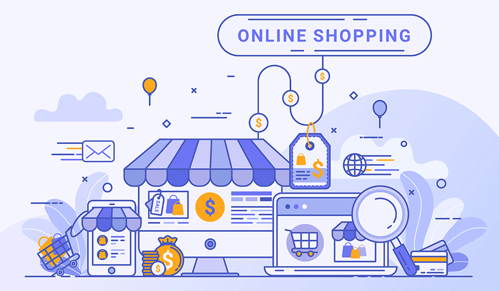 multi-vendor-marketplace-1 - WC Vendors illustration of an online multi-vendor marketplace