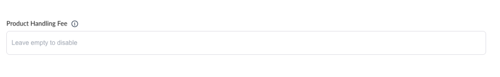 Flat-rate shipping options