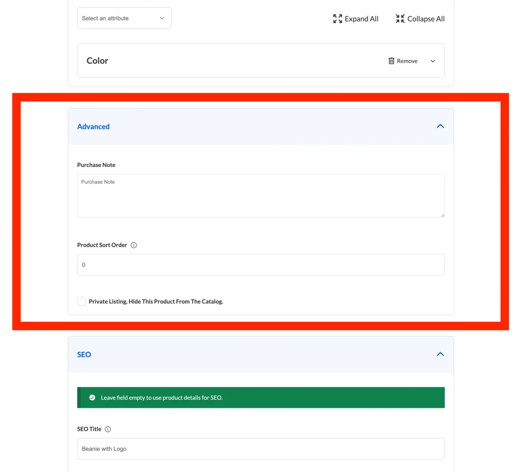 forms - product - frontend - form - 9 advanced - WC Vendors