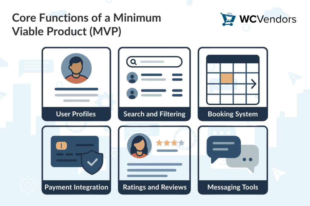 Core Functions of a Minimum Viable Product-wcvendors - WC Vendors Key features of a service marketplace minimum viable product