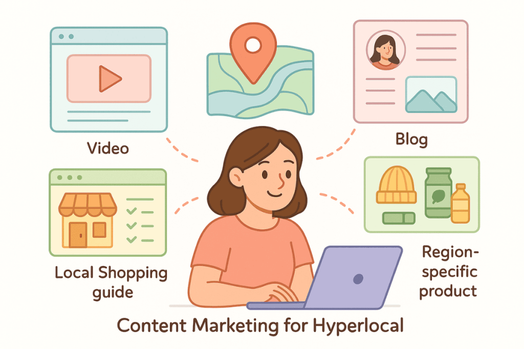 Content Marketing for Hyperlocal Campaigns-wcvendors - WC Vendors content marketing tactics for hyperlocal campaigns including blog, video, and regional
