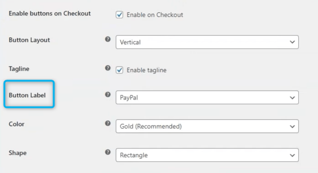 button label-wcvendors - WC Vendors WooCommerce interface for customizing PayPal checkout button labels and colors