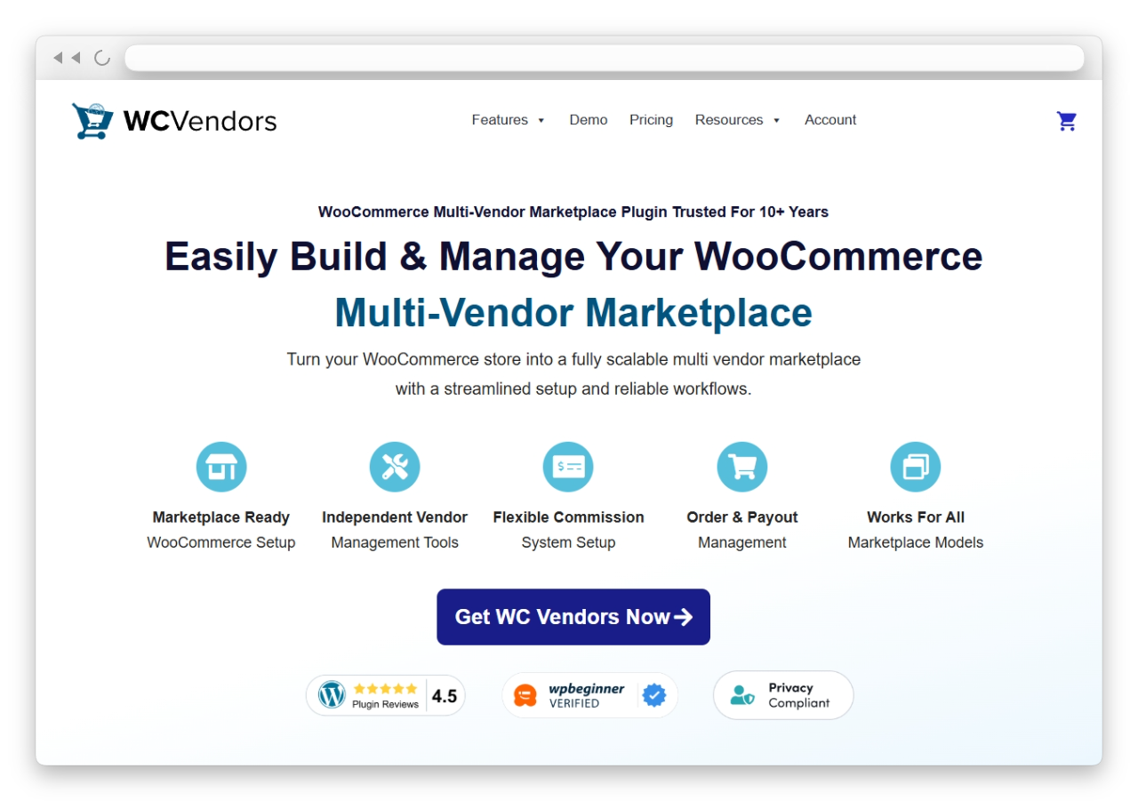 wcv-revamp-homepage-beautifier - WC Vendors WC Vendors revamped homepage